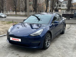 2018 Tesla Model 3 Long Range I, синий, 2600000 рублей, вид 4