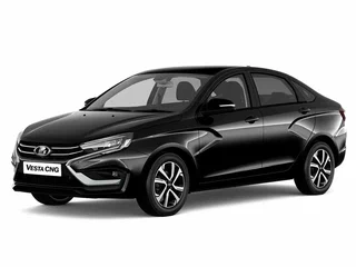 2026 Lada (ВАЗ) Vesta CNG I Рестайлинг (NG), чёрный, 1881000 рублей, вид 1