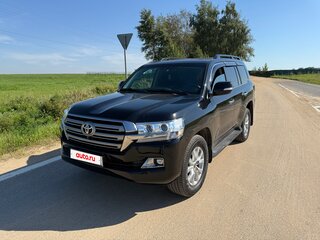 2018 Toyota Land Cruiser 200 Series Рестайлинг 2, чёрный, 6500000 рублей, вид 1