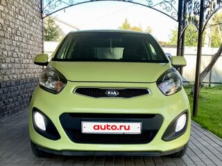 2014 Kia Picanto II, зелёный, 820000 рублей, вид 4