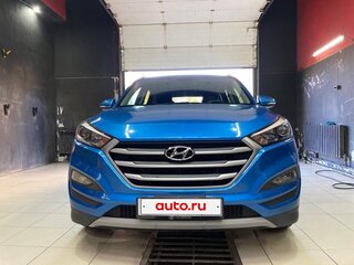 2018 Hyundai Tucson III, синий, 2350000 рублей, вид 2
