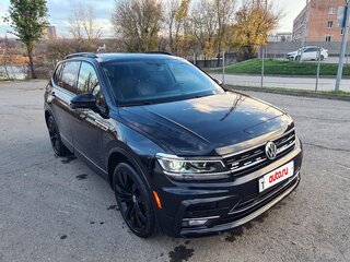 2021 Volkswagen Tiguan Allspace II Рестайлинг, чёрный, 3650000 рублей, вид 4