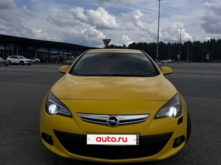 2011 Opel Astra GTC J Рестайлинг, жёлтый, 500000 рублей, вид 3