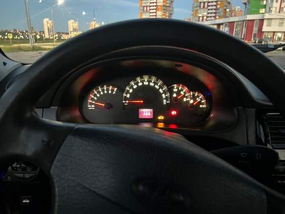 2007 Lada (ВАЗ) Priora I, голубой, 280000 рублей - вид 7