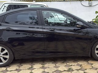 2011 Hyundai Solaris I, чёрный, 750000 рублей, вид 4