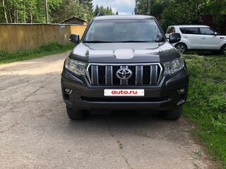 2019 Toyota Land Cruiser Prado 150 Series Рестайлинг 2, серый, 4600000 рублей, вид 3