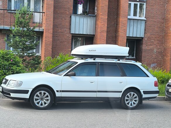 1992 Audi 100 IV (C4), белый, 580000 рублей - вид 5