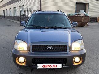 2001 Hyundai Santa Fe I, синий, 590000 рублей, вид 5