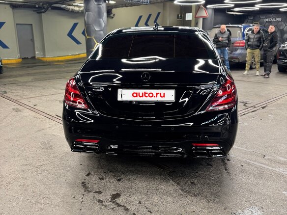 2018 Mercedes-Benz S-Класс 400 d Long VI (W222, C217) Рестайлинг, чёрный, 5050000 рублей - вид 8