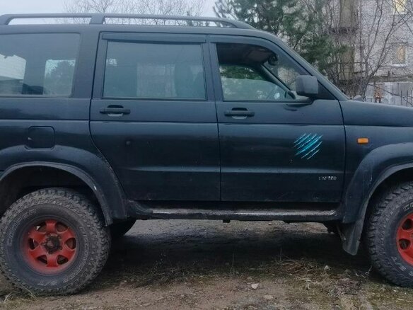 2011 УАЗ Патриот 31631 I, чёрный, 466000 рублей - вид 2