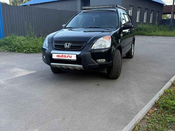 2003 Honda CR-V II, чёрный