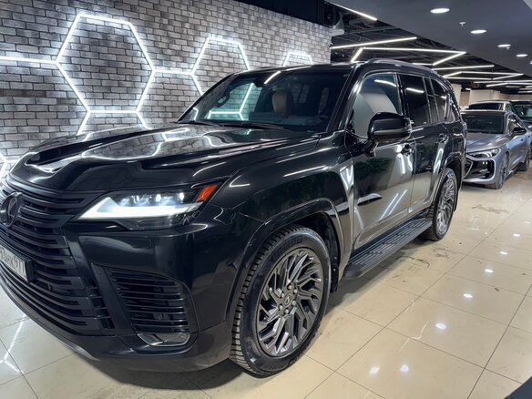 2022 Lexus LX 600 IV, чёрный, 13900000 рублей