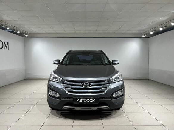 2014 Hyundai Santa Fe III, серый - вид 2