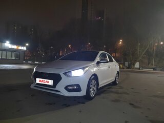 2019 Hyundai Solaris II, белый, 800000 рублей, вид 2