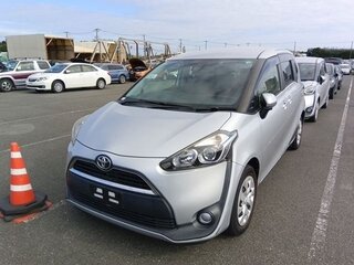 2015 Toyota Sienta II, серый, 1450000 рублей, вид 1
