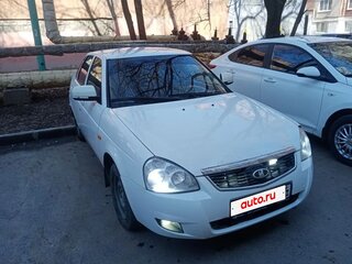 2009 Lada (ВАЗ) Priora I, белый, 210000 рублей, вид 4