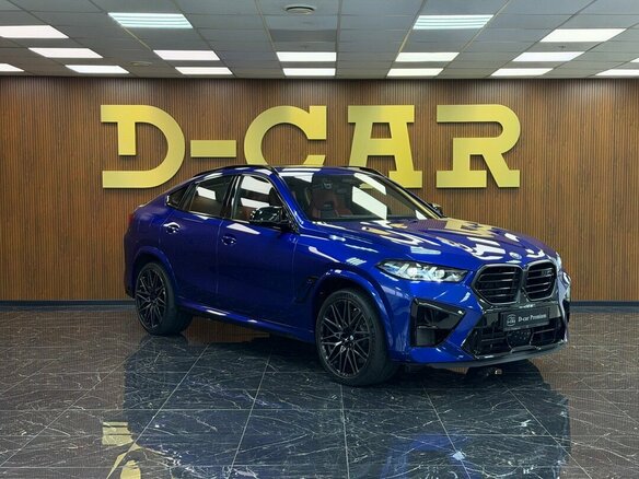 2025 BMW X6 M Competition III (F96) Рестайлинг, синий, 17981660 рублей - вид 2