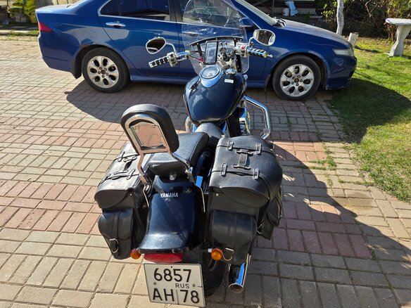 2003 Yamaha XVS1100, чёрный, 599000 рублей - вид 1