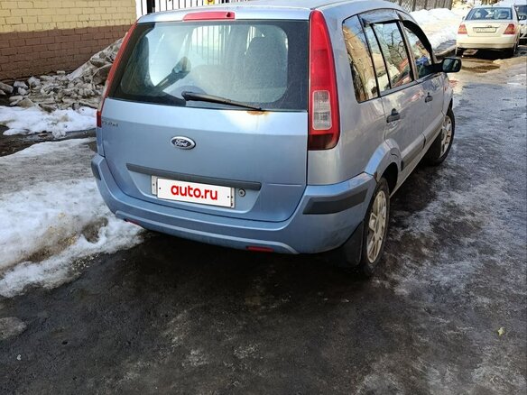 2008 Ford Fusion I Рестайлинг, синий, 270000 рублей - вид 4