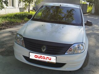 2014 Renault Logan I Рестайлинг, белый, 530000 рублей, вид 2
