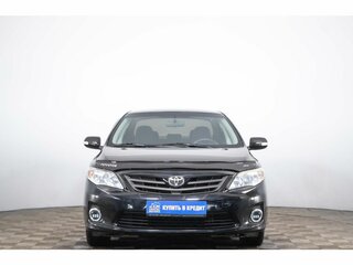 2011 Toyota Corolla X (E140, E150) Рестайлинг, чёрный, 889000 рублей, вид 2