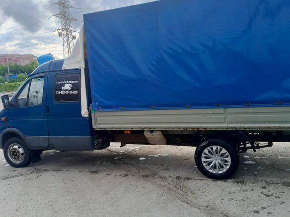 2009 ГАЗ ГАЗель (3302), синий, 529999 рублей - вид 5