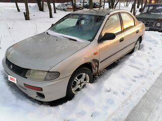 1995 Mazda 323 V (BA), жёлтый, 100000 рублей, вид 1