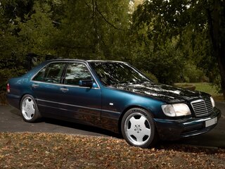 1998 Mercedes-Benz S-Класс 320 III (W140) Рестайлинг, синий, 2995000 рублей, вид 1