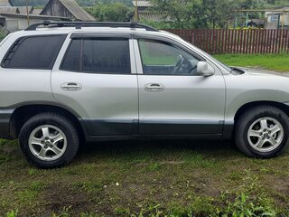 2004 Hyundai Santa Fe I, серебристый, 530000 рублей, вид 5