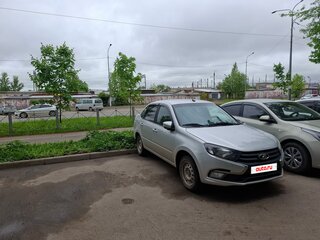 2024 Lada (ВАЗ) Granta I Рестайлинг, серый, 900000 рублей, вид 2