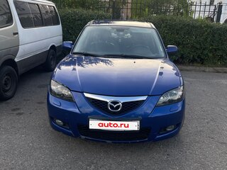2007 Mazda 3 I (BK) Рестайлинг, синий, 490000 рублей, вид 3