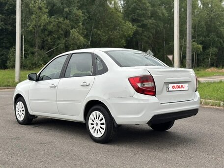 2024 Lada (ВАЗ) Granta I Рестайлинг, белый, 580000 рублей, вид 5
