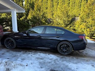 2012 BMW 6 серии Gran Coupe 640d III (F06/F13/F12), чёрный, 2424120 рублей, вид 3
