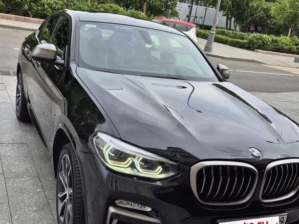 2019 BMW X4 M40i II (G02), чёрный, 6000000 рублей