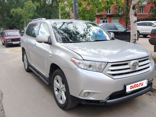 2012 Toyota Highlander II (XU40) Рестайлинг, серебристый, 2000000 рублей, вид 2