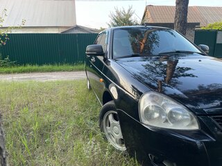 2011 Lada (ВАЗ) Priora I, чёрный, 310000 рублей, вид 1