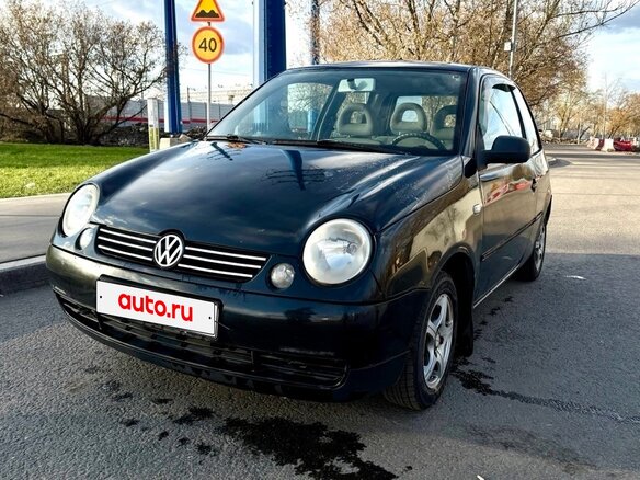 2001 Volkswagen Lupo, чёрный, 215000 рублей - вид 1