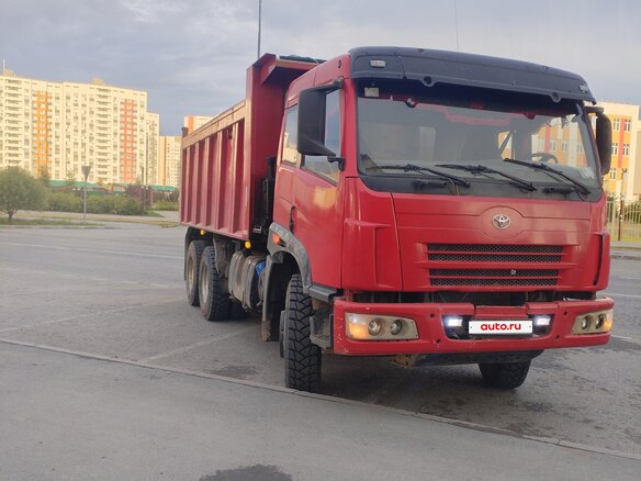2008 FAW 6350, красный, 850000 рублей - вид 1
