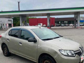 2014 Renault Logan II, бежевый, 325000 рублей, вид 1