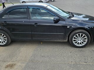 2006 Mazda 6 I (GG) Рестайлинг, чёрный, 220000 рублей, вид 2