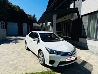 2014 Toyota Corolla XI (E160, E170, E180), белый, 1250000 рублей, вид 2