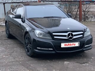2011 Mercedes-Benz C-Класс 250 III (W204) Рестайлинг, чёрный, 1200000 рублей, вид 2