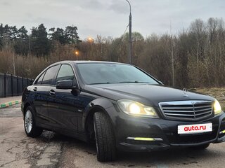 2011 Mercedes-Benz C-Класс 200 III (W204) Рестайлинг, чёрный, 1200000 рублей, вид 5