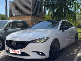 2016 Mazda 6 III (GJ) Рестайлинг, белый, 1700000 рублей, вид 3