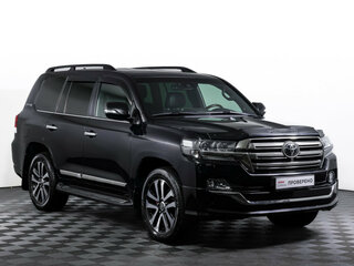 2018 Toyota Land Cruiser 200 Series Рестайлинг 2, чёрный, 7000000 рублей, вид 3