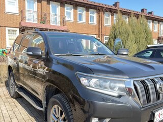 2018 Toyota Land Cruiser Prado 150 Series Рестайлинг 2, чёрный, 3600000 рублей, вид 1
