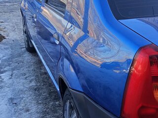 2009 Renault Logan I, синий, 320000 рублей, вид 3