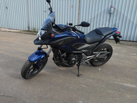 2015 Honda NC 750X, синий, 500000 рублей