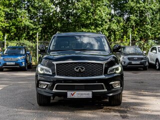 2016 Infiniti QX80 I Рестайлинг, чёрный, 2433000 рублей, вид 3