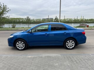 2010 Toyota Corolla X (E140, E150) Рестайлинг, синий, 800000 рублей, вид 4